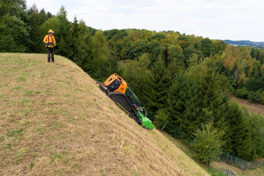 Case Study: Die MDB Green Climber Funkraupen von VOGT machen das Unmögliche... doch möglich.