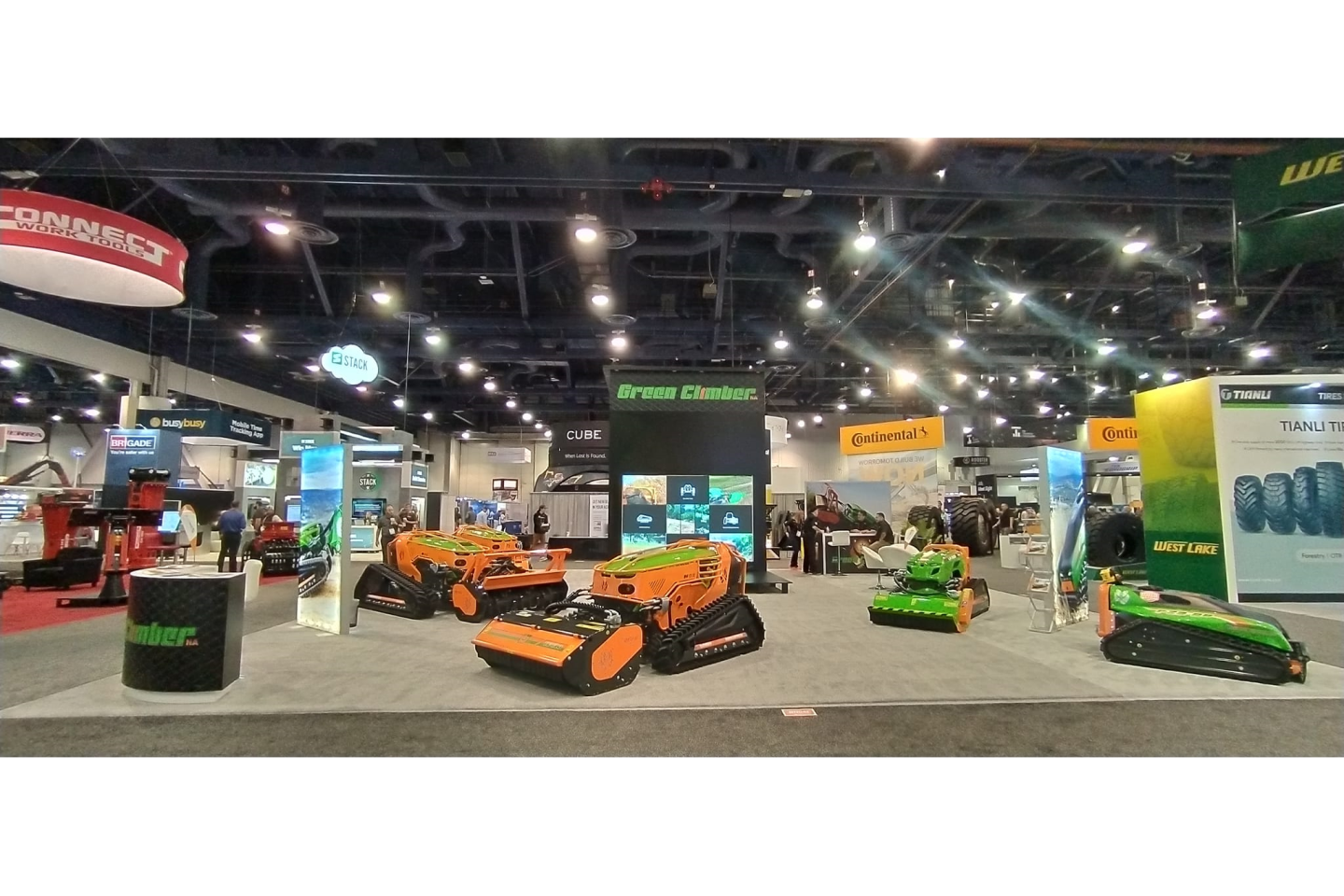 Green Climber North America and MDB at the CONEXPO-CON/AGG tradeshow