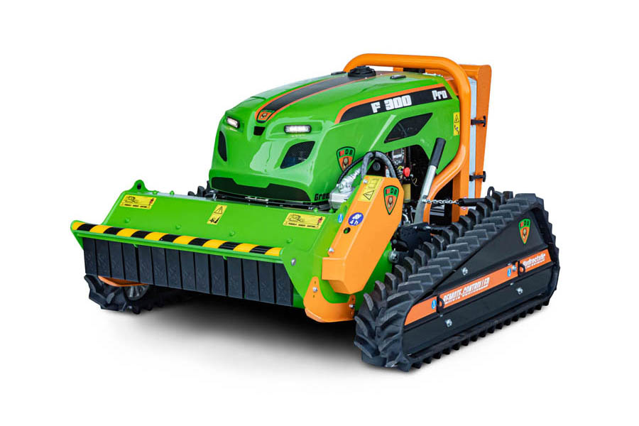 MDB LV 500 Pro Green Climber Remote Controlled Mulcher