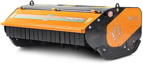 Flail mower - LV 400, LV 500 - MDB srl - remote control